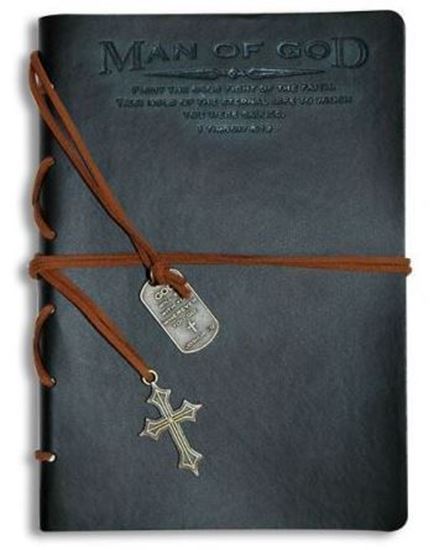 Picture of Man of God Leather Journal