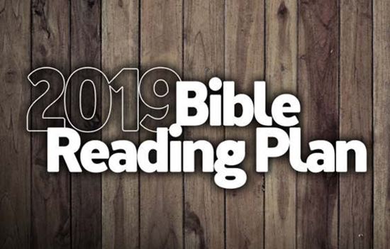 Picture of 2019 Chronological Bible Reading Plan
